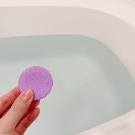 リラックスナイトドリーミング バスタブレット/YOLU/炭酸系入浴剤を使ったクチコミ(4枚目)