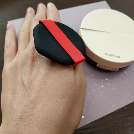 ドラマティッククッションジェリー/マキアージュ/クッションファンデーションを使ったクチコミ(4枚目)