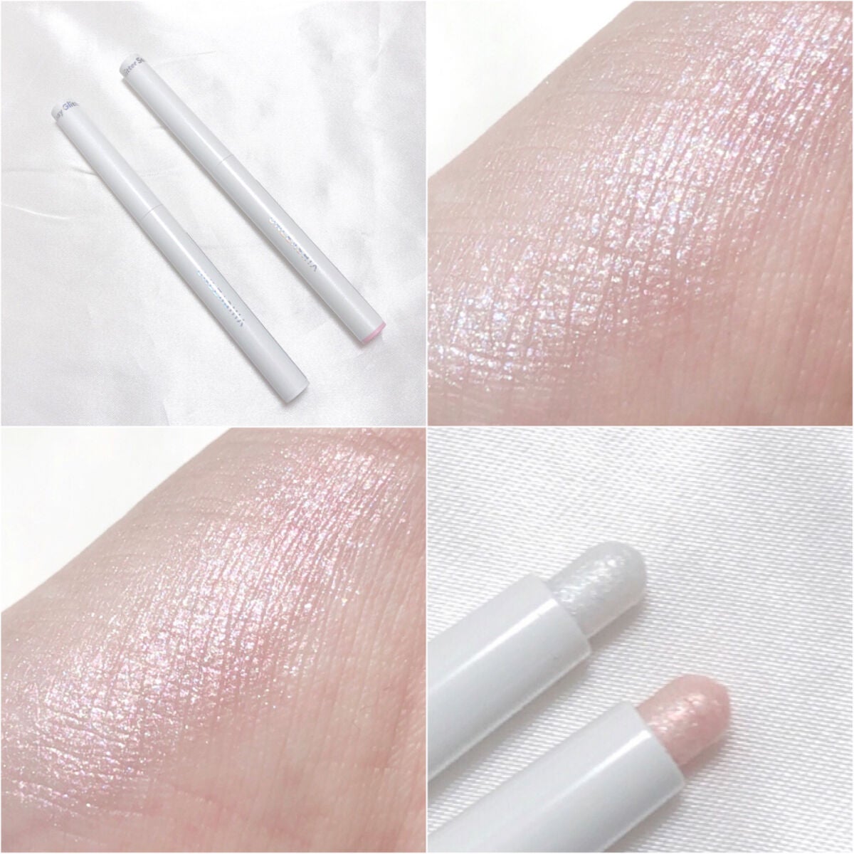 プリティー イージーグリッタースティック/unleashia/グリッターを使ったクチコミ(2枚目)