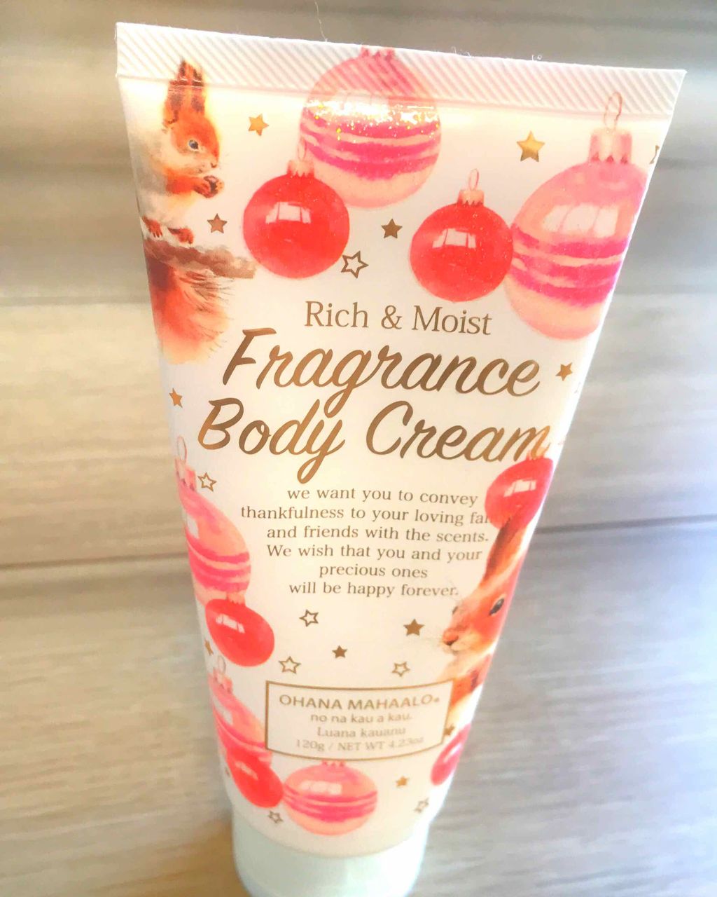 オハナ・マハロ フレグランス ボディクリーム <ピカケ アウリィ>/OHANA MAHAALO/ボディクリームを使ったクチコミ(1枚目)