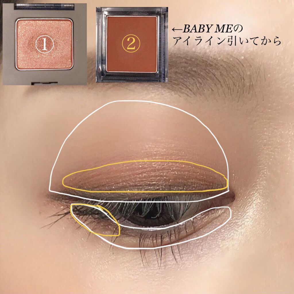 アリュールド シングル アイシャドウ PRAY 23/DAZZSHOP/単色アイシャドウを使ったクチコミ（2枚目）