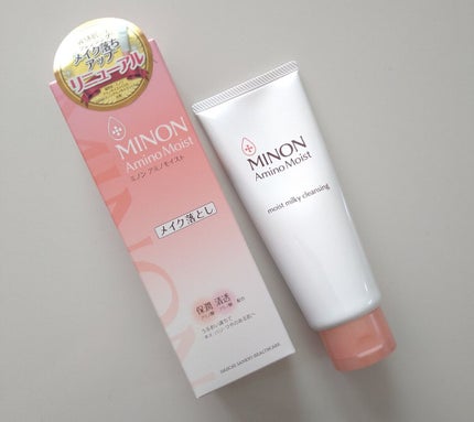 ミノン アミノモイスト モイストミルキィ クレンジング/ミノン/ミルククレンジングを使ったクチコミ(1枚目)