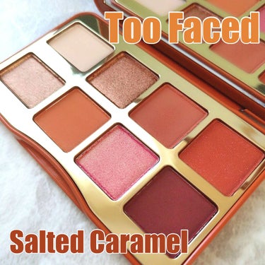 ソルテッド キャラメル ミニ アイシャドウ パレット/Too Faced/パウダーアイシャドウを使ったクチコミ（1枚目）