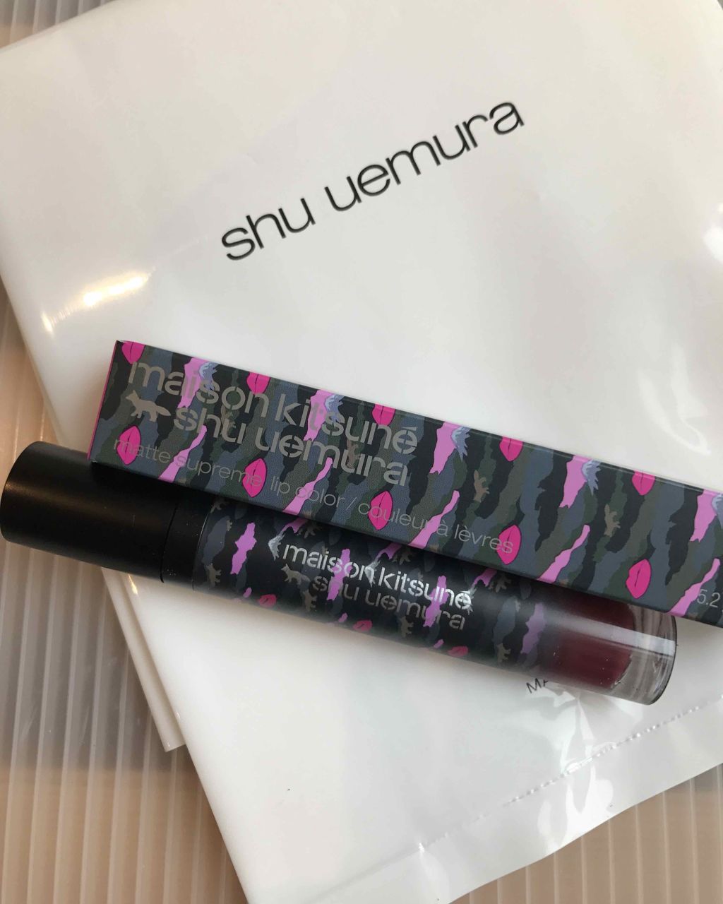 マット シュプリア/shu uemura/口紅を使ったクチコミ(1枚目)