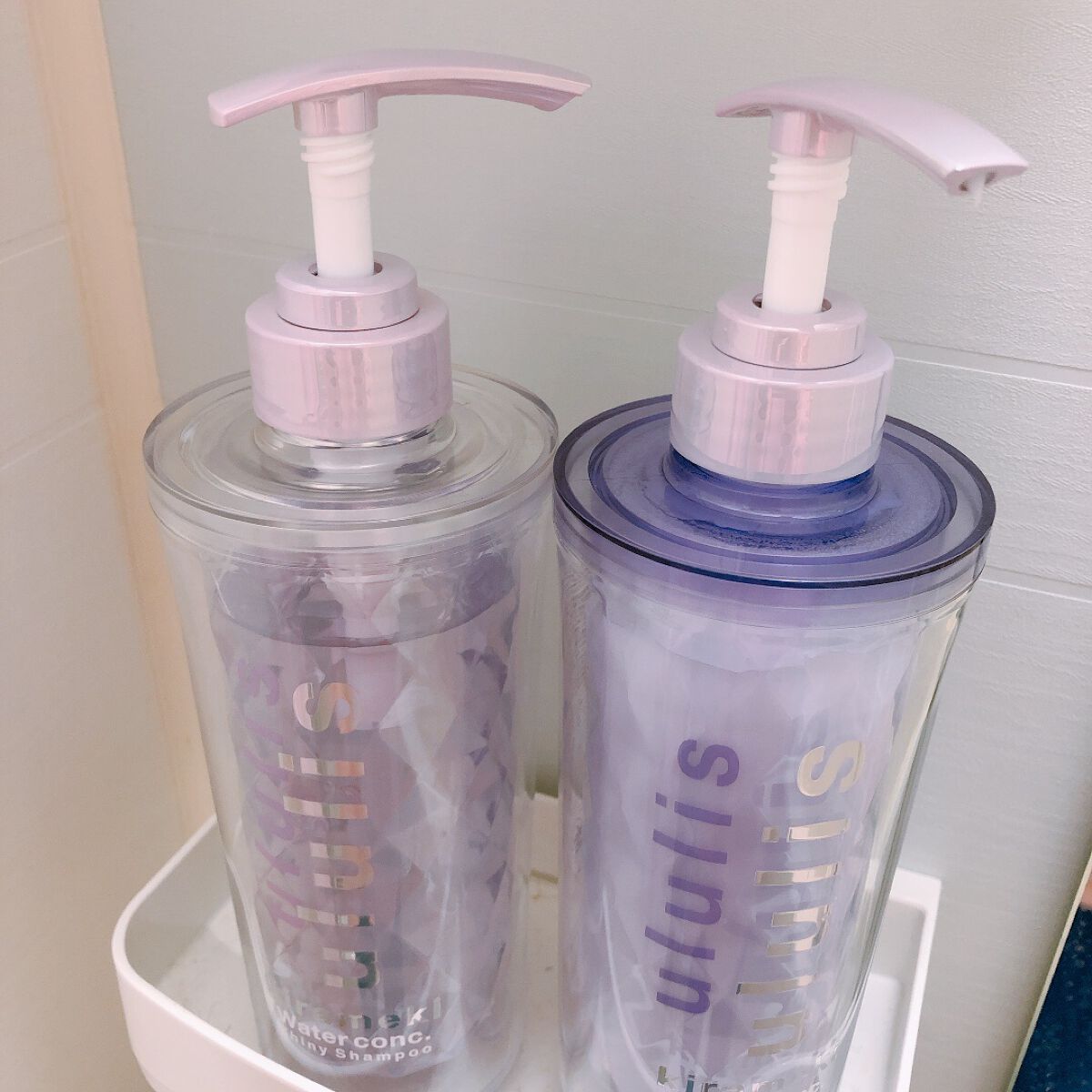 キラメキ ウォーターコンク シャイニー シャンプー/ヘアトリートメント/ululis/市販シャンプーを使ったクチコミ(1枚目)