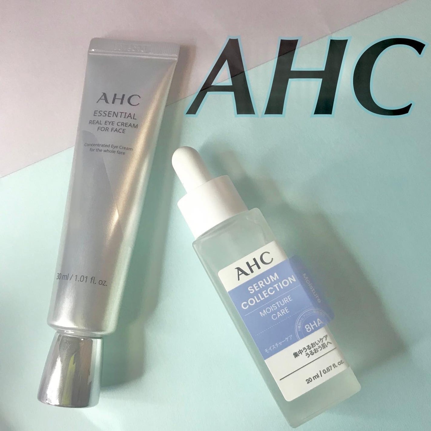 エッセンシャル リアル アイクリーム フォーフェイス/AHC/アイケア・アイクリームを使ったクチコミ(1枚目)