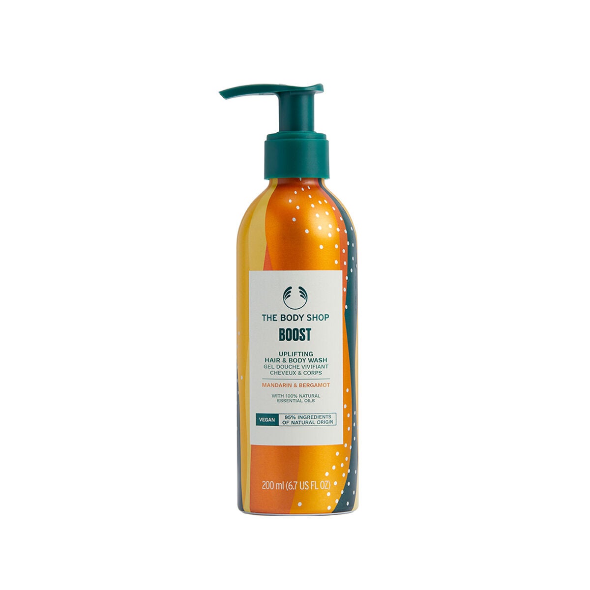 ウェルネス ヘア&ボディウォッシュ マンダリン& ベルガモット THE BODY SHOP