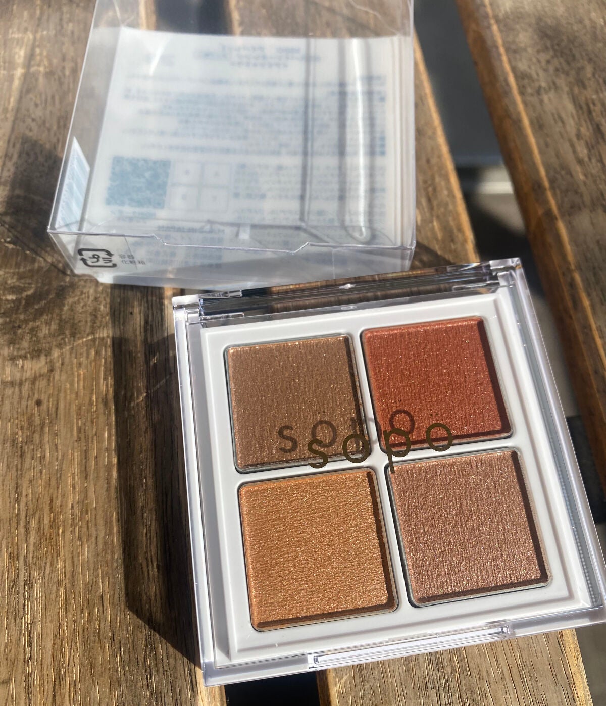 アイパレット/sopo/アイシャドウパレットを使ったクチコミ(1枚目)