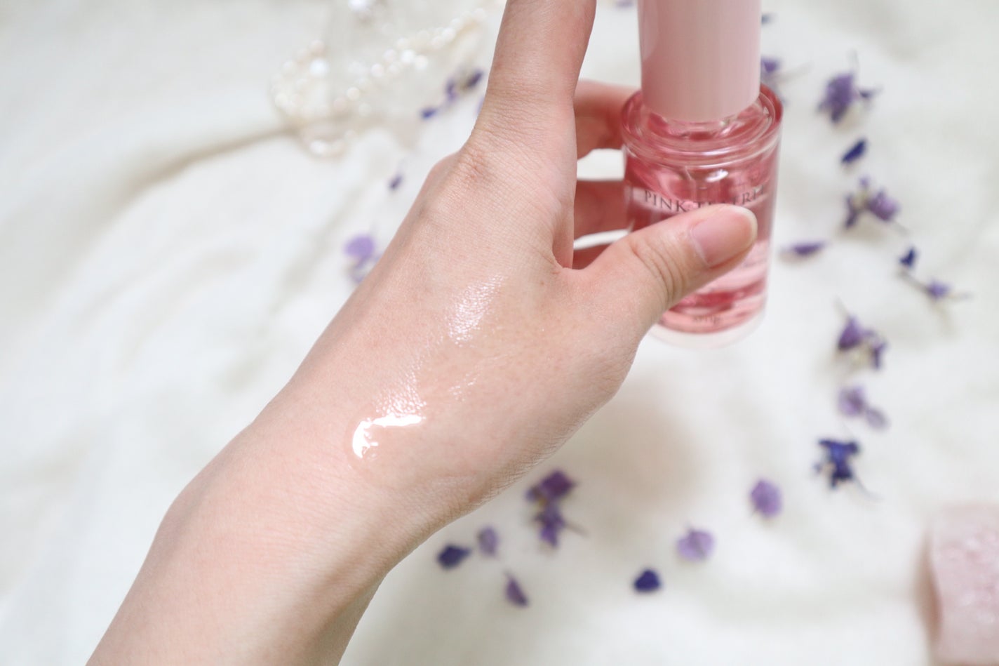 ピンクティーツリーシナジーセラム/APLIN/美容液を使ったクチコミ(4枚目)