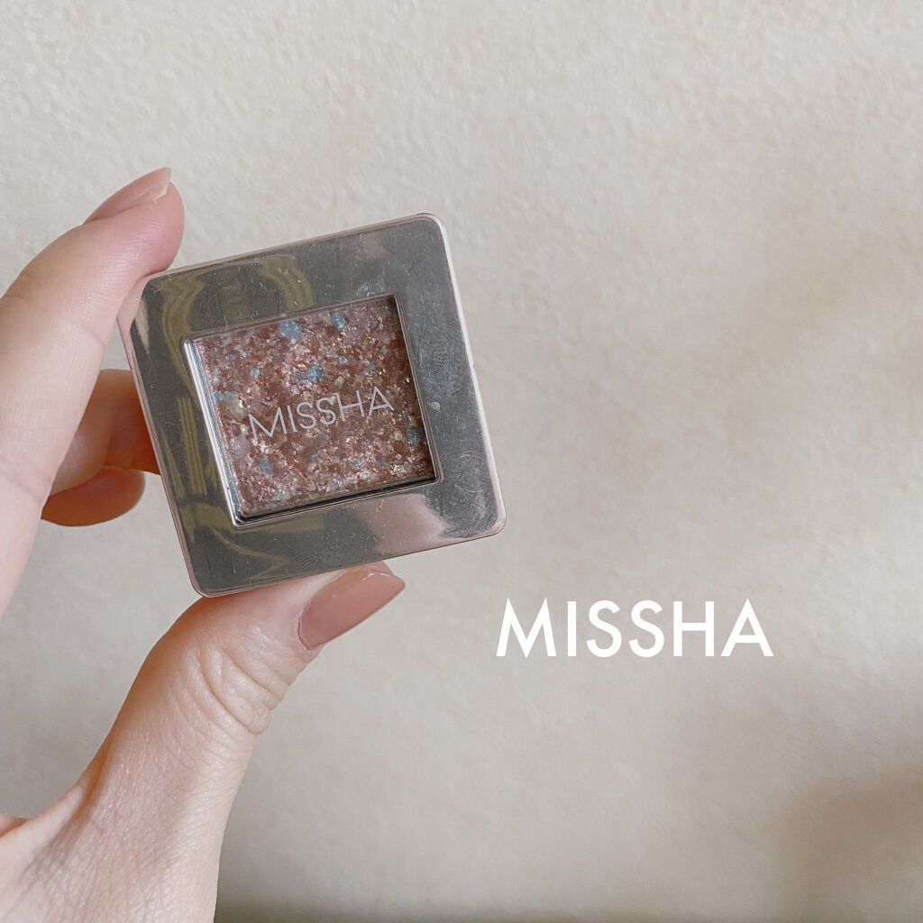 グリッタープリズム シャドウ/MISSHA/グリッターを使ったクチコミ（1枚目）