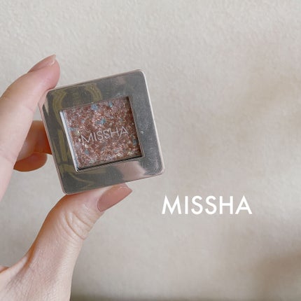 グリッタープリズム シャドウ/MISSHA/グリッターを使ったクチコミ(1枚目)