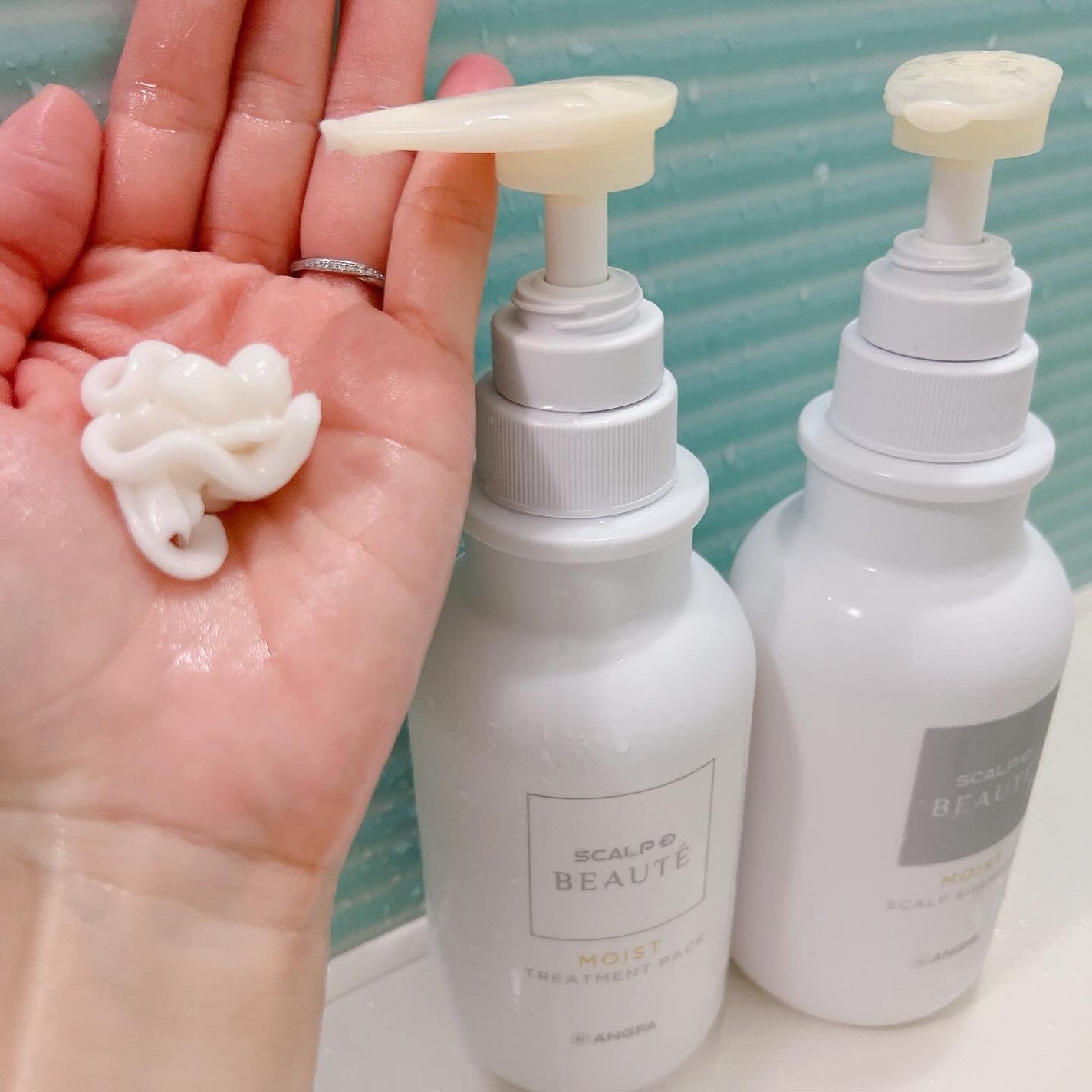 スカルプD ボーテ 薬用スカルプシャンプー(モイスト)/薬用トリートメントパック(モイスト)/アンファー(スカルプD)/市販シャンプーを使ったクチコミ(3枚目)