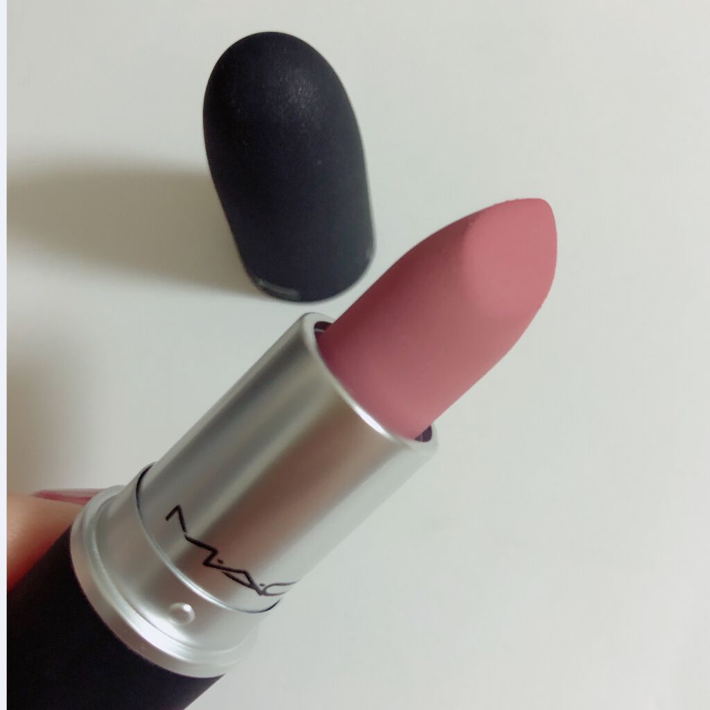 パウダーキス リップスティック レヴァレンス/M・A・C/口紅を使ったクチコミ（2枚目）