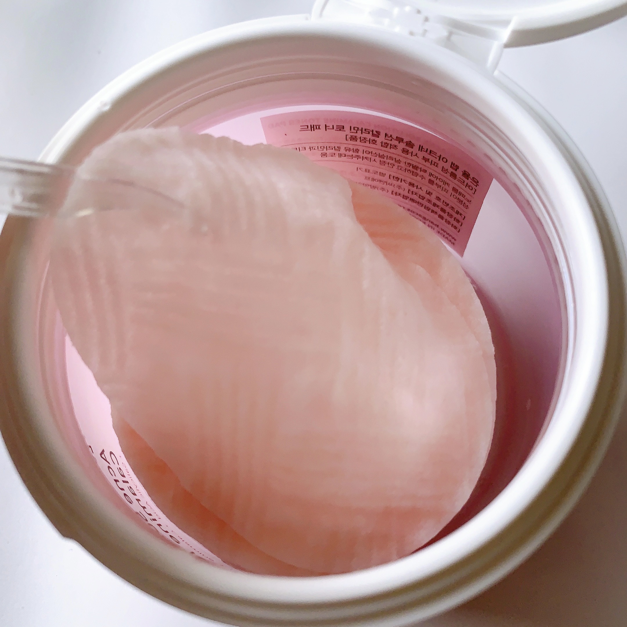 ラボアクネソリューションカラミントナーパッド/EUNYUL/トナーパッドを使ったクチコミ（2枚目）