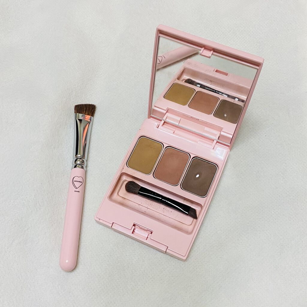 フーミー　アイブロウブラシ 熊野筆/WHOMEE/メイクブラシを使ったクチコミ（2枚目）