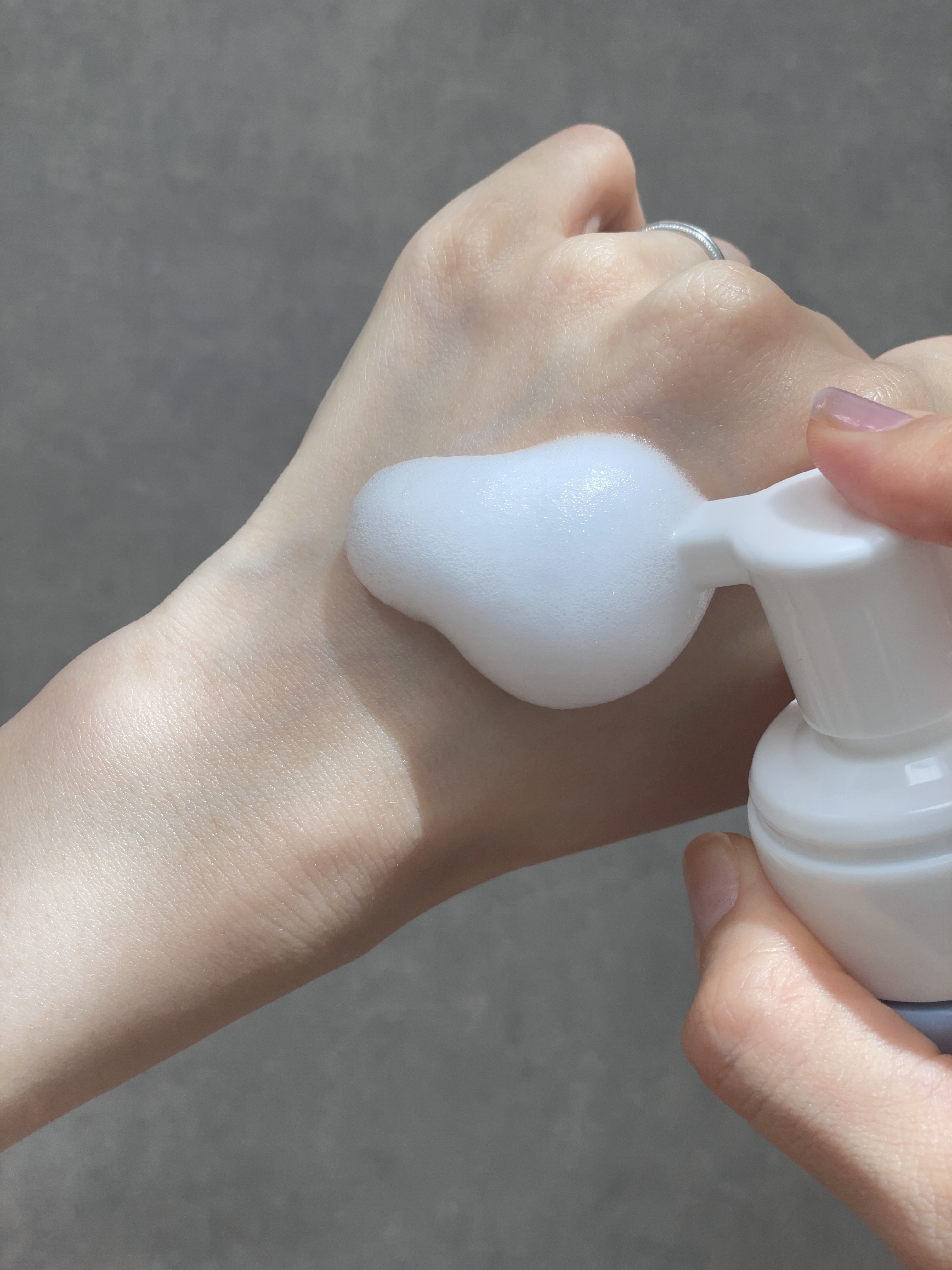 センシティブ スキン ウォッシングフォーム/OSAJI/泡洗顔を使ったクチコミ（2枚目）