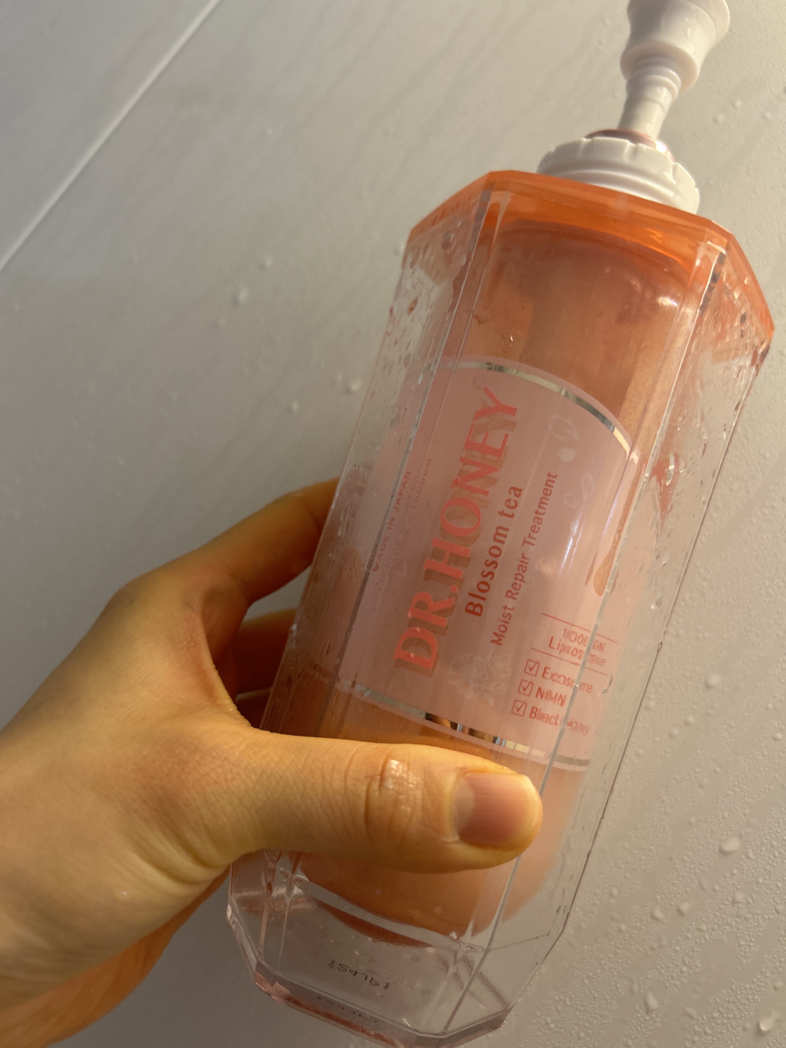 DRハニー　ブロッサムティー　モイスト　リペア　ペアセット/DR.HONEY/シャンプー・コンディショナーを使ったクチコミ（3枚目）