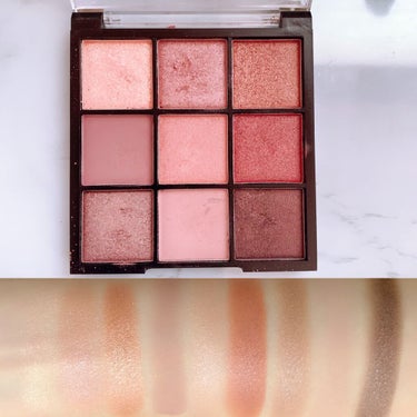 UR GLAM　BLOOMING EYE COLOR PALETTE/U R GLAM/アイシャドウパレットを使ったクチコミ（3枚目）