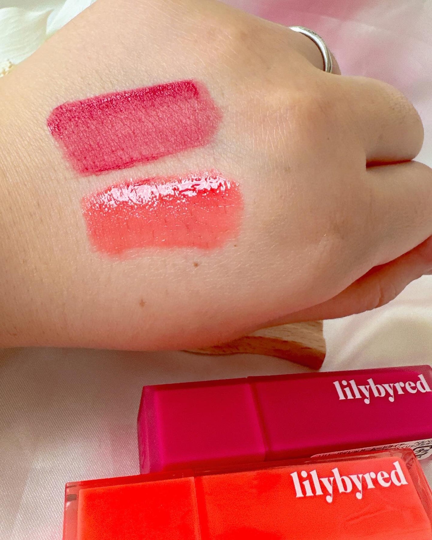 ブラッディライアー コーティングティント/lilybyred/リップティントを使ったクチコミ(9枚目)