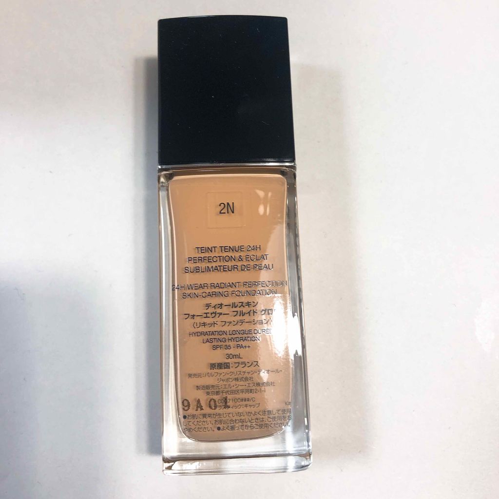 【旧】ディオールスキン フォーエヴァー フルイド グロウ/Dior/リキッドファンデーションを使ったクチコミ（2枚目）