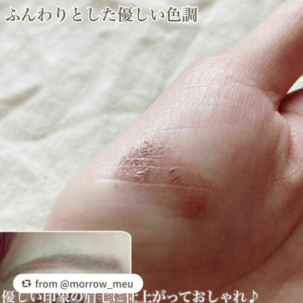 ニュアンスオン3Dアイブロウマスカラ/BLEND BERRY/眉マスカラを使ったクチコミ(3枚目)