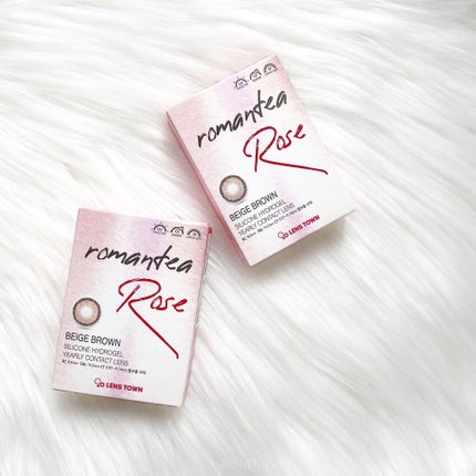 Romantea Rose/THEPIEL/カラーコンタクトレンズを使ったクチコミ(2枚目)