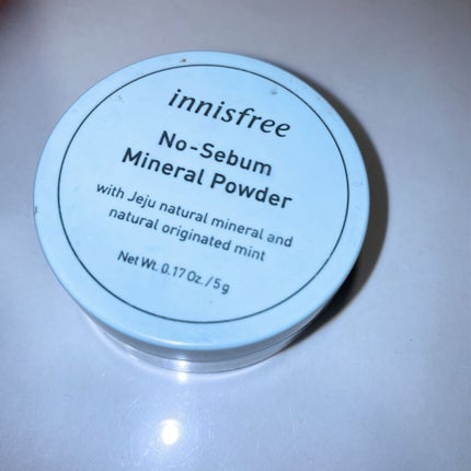ノーセバム ミネラルパウダー/innisfree/ルースパウダーを使ったクチコミ(1枚目)