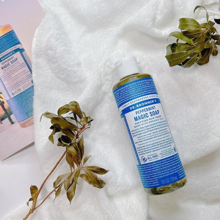 マジックソープ ペパーミント/ドクターブロナー/ボディソープを使ったクチコミ(1枚目)