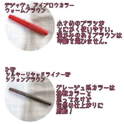 ノーズ&アイブロウパウダー/CEZANNE/パウダーアイブロウを使ったクチコミ(3枚目)