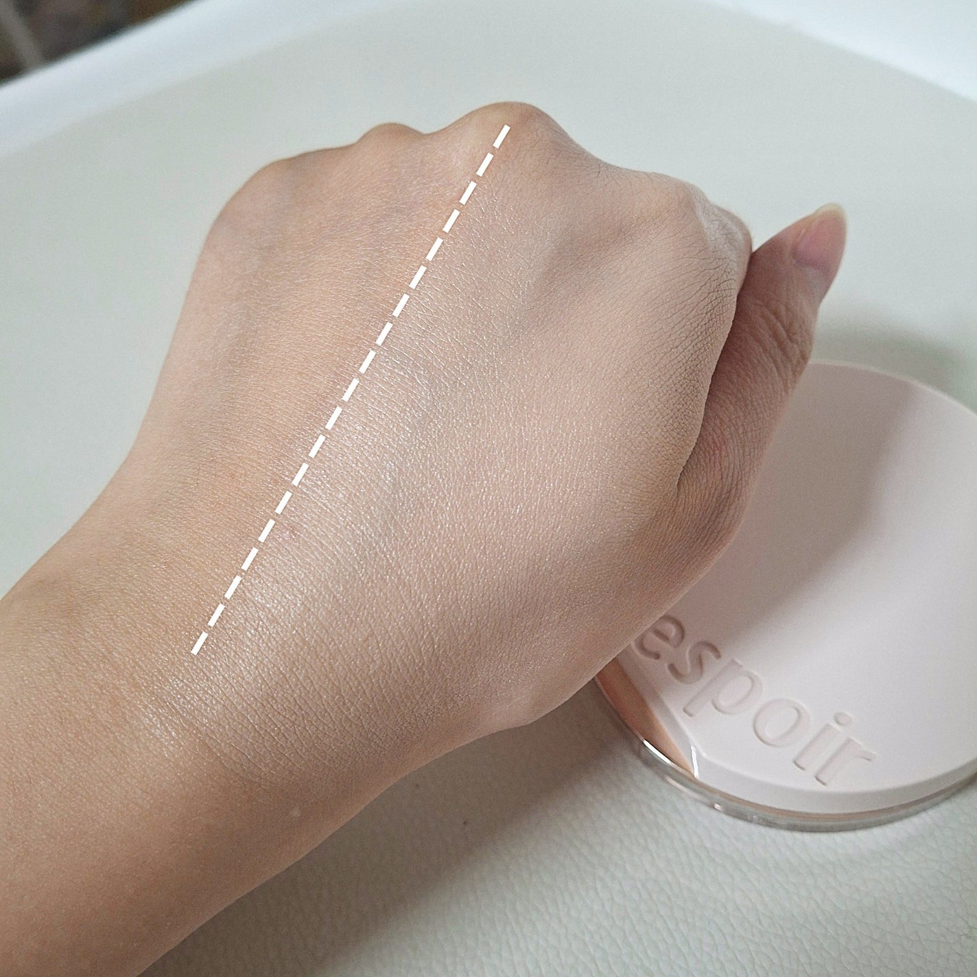 エスポア ビーグロー ボリュームクッション/espoir/クッションファンデーションを使ったクチコミ(4枚目)