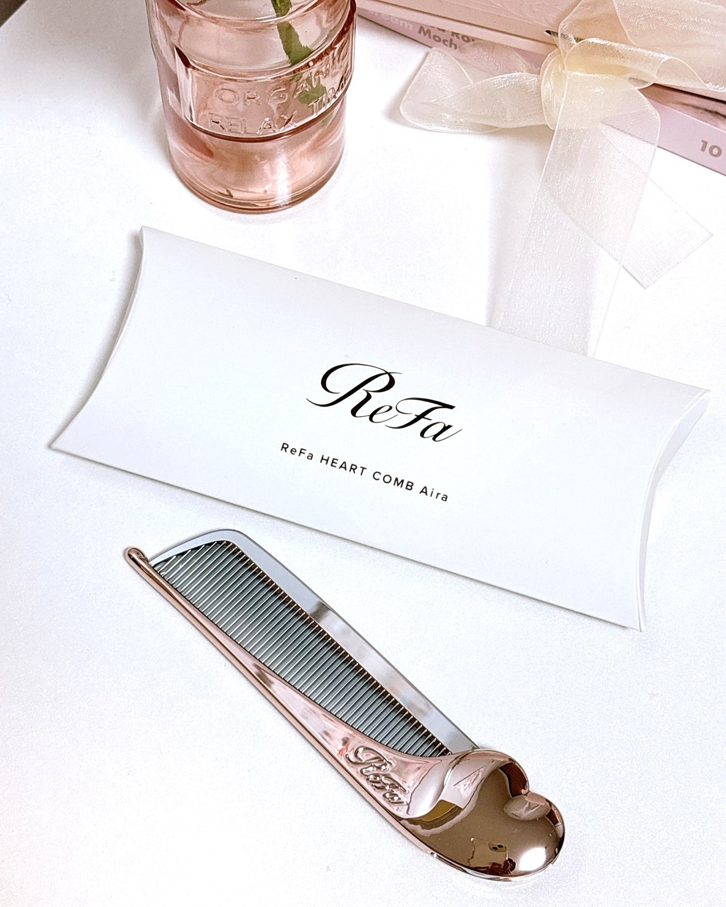 ReFa HEART COMB Aira/ReFa/ヘアコームを使ったクチコミ(1枚目)