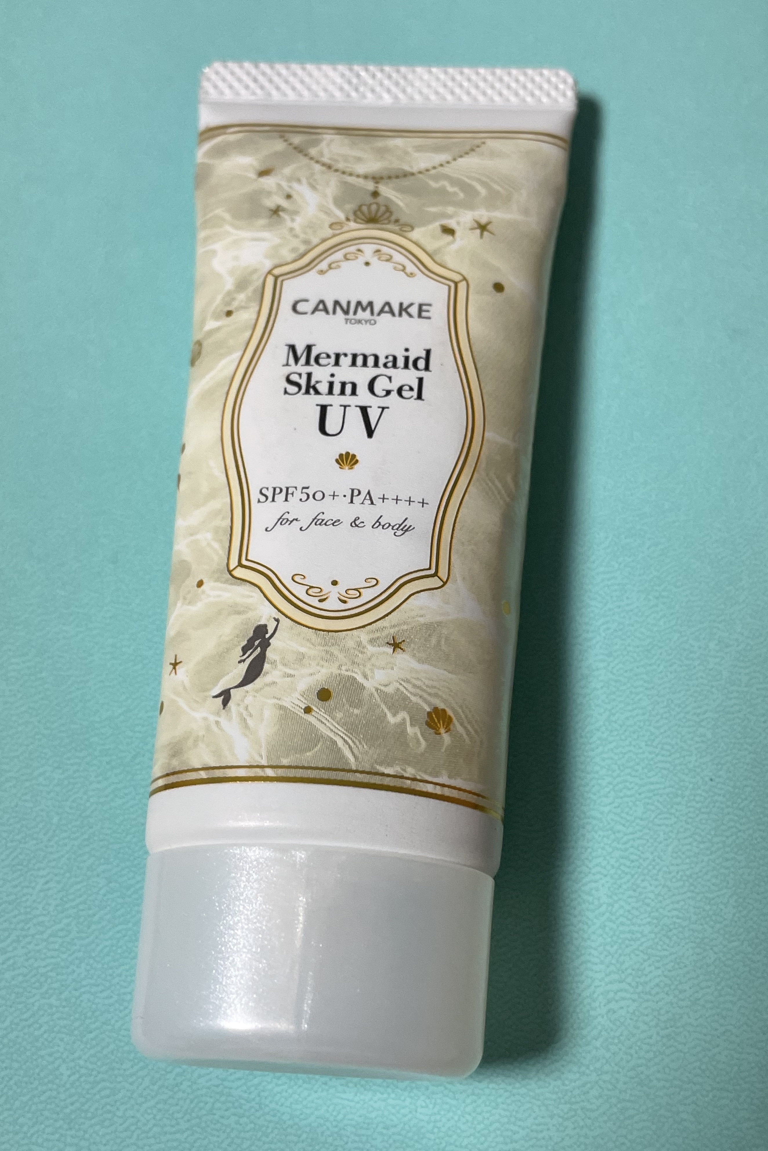 マーメイドスキンジェルUV/キャンメイク/日焼け止めジェルを使ったクチコミ（1枚目）
