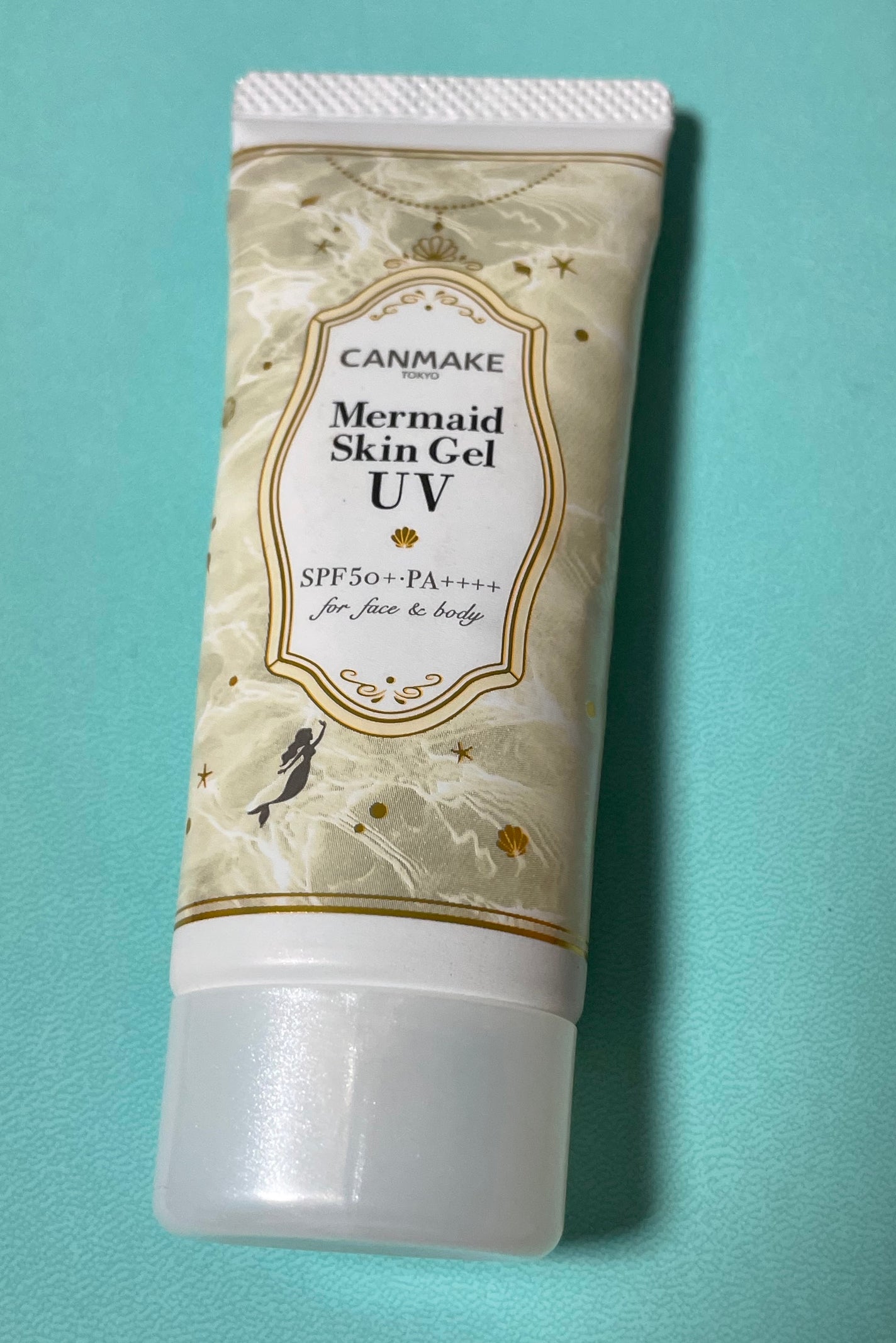 マーメイドスキンジェルUV/キャンメイク/日焼け止めジェルを使ったクチコミ(1枚目)