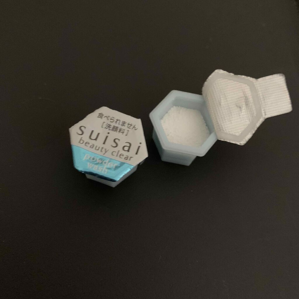 スイサイ ビューティクリア パウダーウォッシュ/suisai/洗顔パウダーを使ったクチコミ（1枚目）