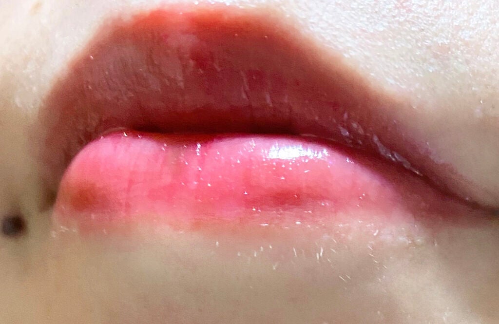 アピュー ジューシーパン スパークリングティント/A’pieu/口紅を使ったクチコミ(4枚目)