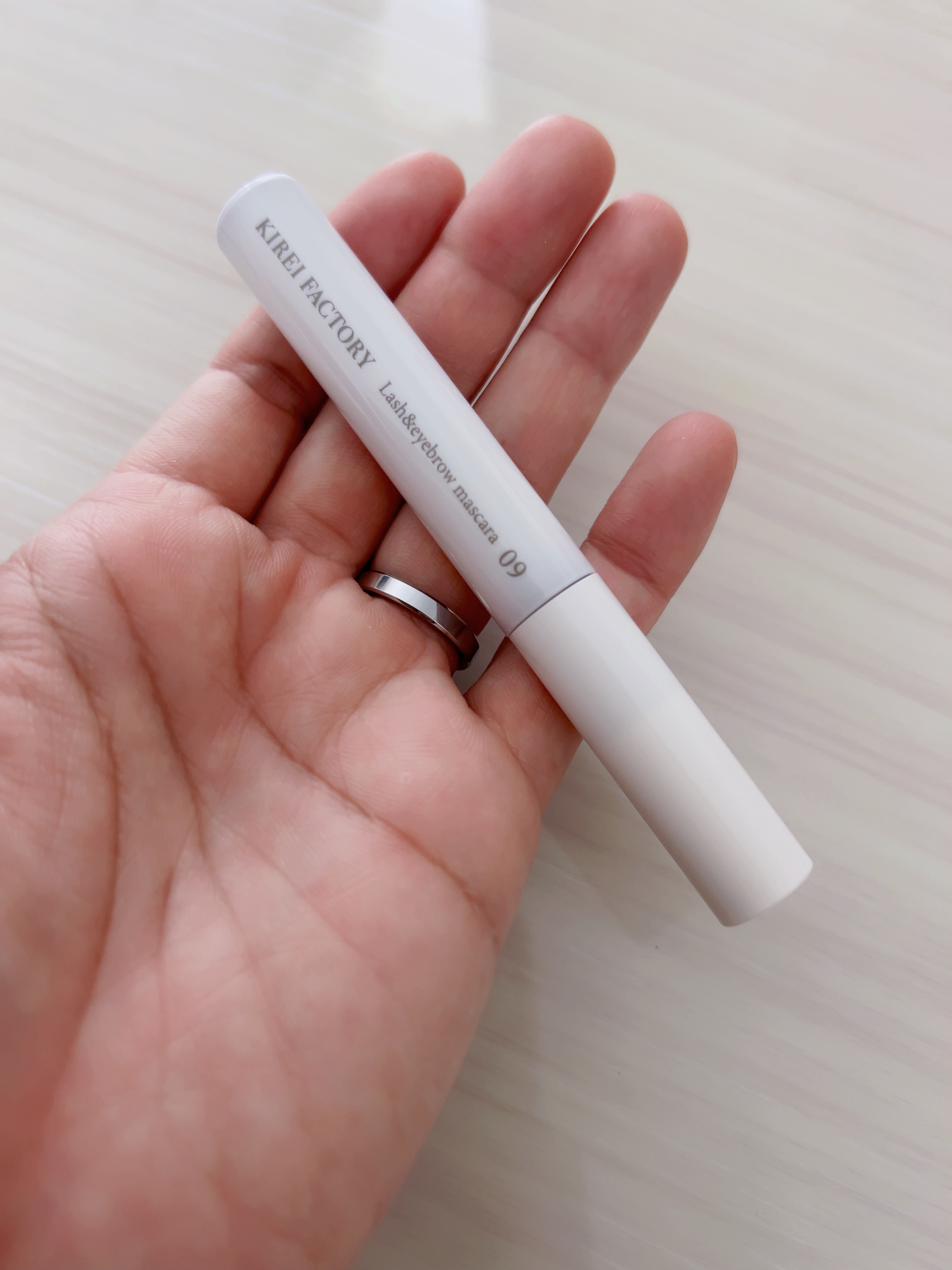 ラッシュ&アイブロウマスカラ 09 ダージリンピンク/KIREI FACTORY/マスカラを使ったクチコミ（2枚目）