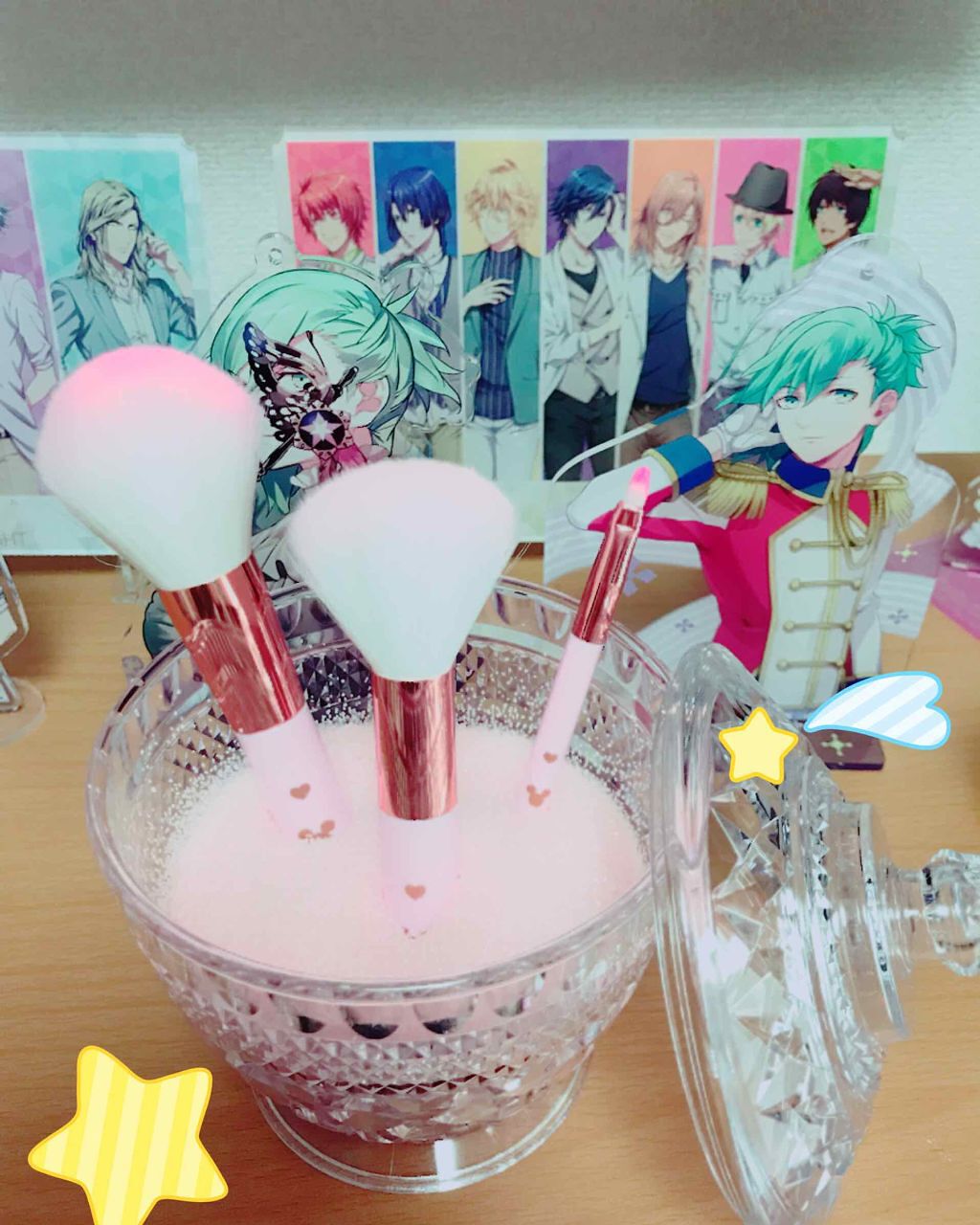 ごくふわっ ミッキーブラシ/DAISO/メイクブラシを使ったクチコミ(1枚目)