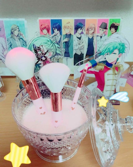 ごくふわっ ミッキーブラシ/DAISO/メイクブラシを使ったクチコミ(1枚目)