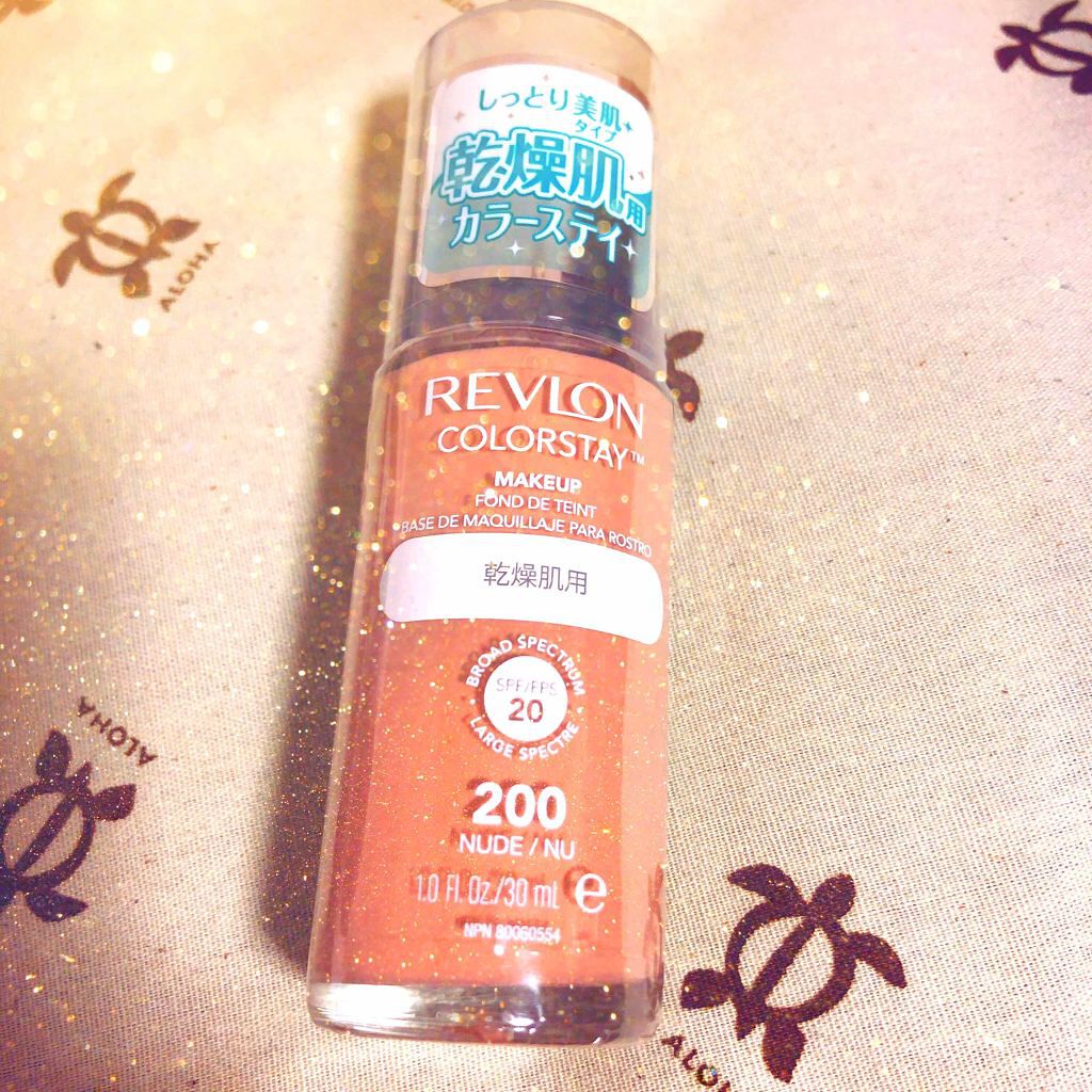 カラーステイ メイクアップ/REVLON/リキッドファンデーションを使ったクチコミ(1枚目)