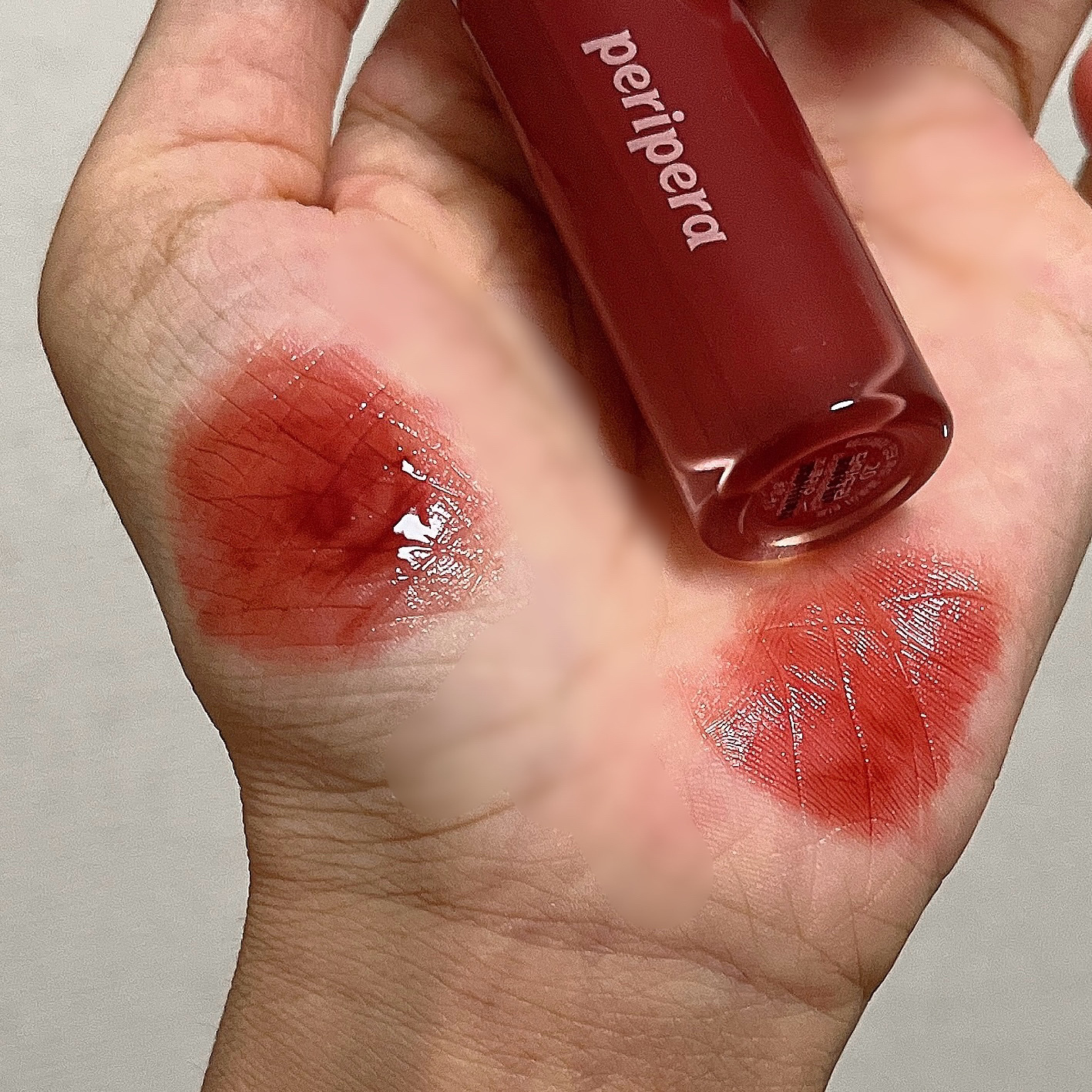 ペリペラ インク ムード グロイ ティント 20 BROWN YAKGWA(甘いブラウン)/PERIPERA/リップティントを使ったクチコミ（2枚目）