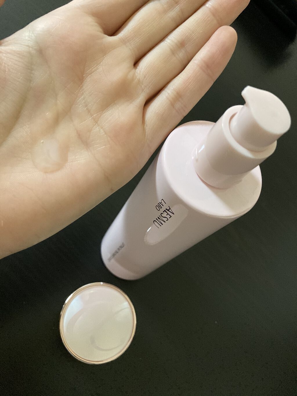 リフティングMU トリートメントエッセンス/AESMU LABO/化粧水を使ったクチコミ（1枚目）