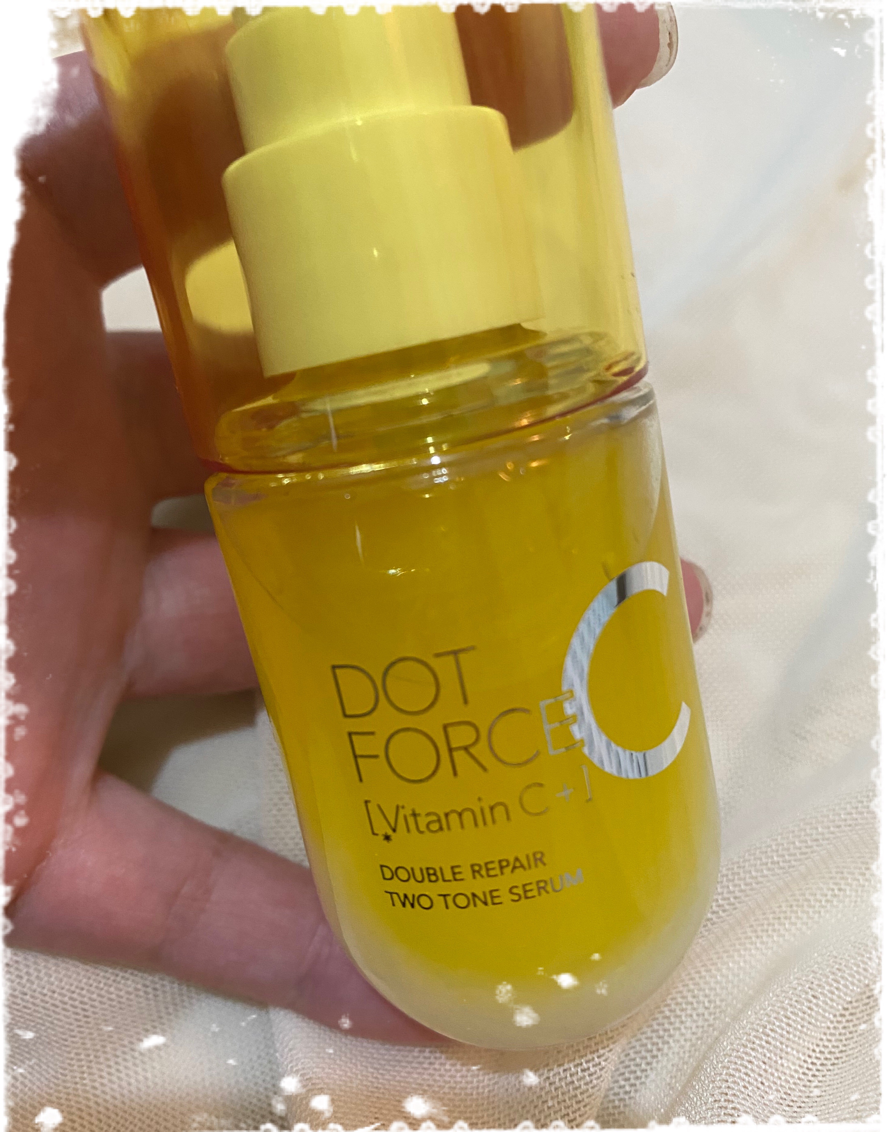 ダブルリペア ツートン セラム/ドットフォース/美容液を使ったクチコミ（1枚目）