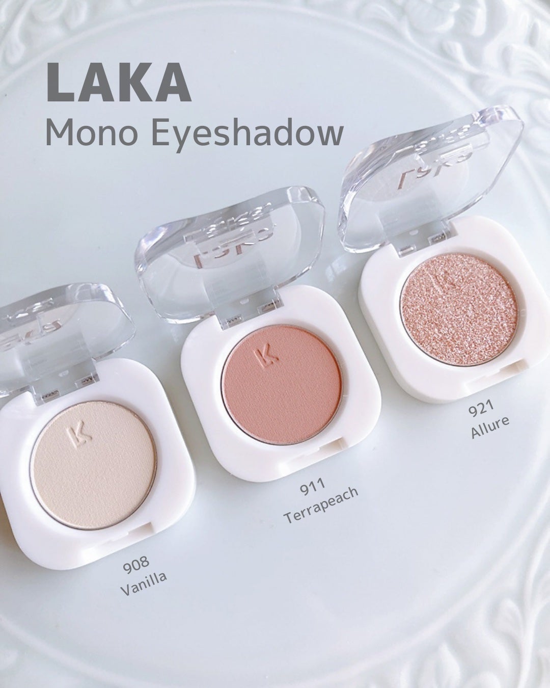 モノアイシャドウ/Laka/単色アイシャドウを使ったクチコミ(1枚目)
