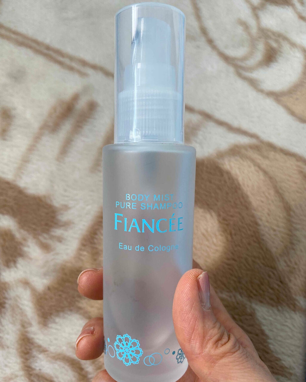 ボディミスト ピュアシャンプーの香り【パッケージリニューアル】/フィアンセ/香水(レディース)を使ったクチコミ(1枚目)