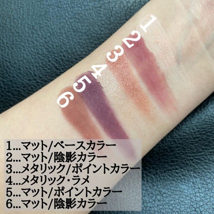 アイカラーパレット/heme/アイシャドウパレットを使ったクチコミ(4枚目)