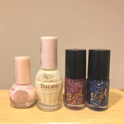 ITGグリッターネイル/DAISO/マニキュアを使ったクチコミ(1枚目)