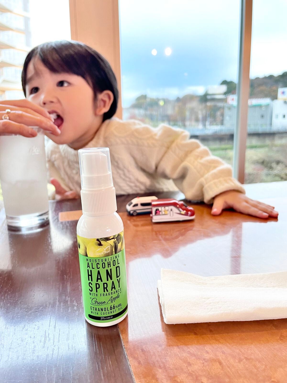 ジョイココモイストハンドスプレー/Joy.coco(ジョイココ)/ハンドクリームを使ったクチコミ(2枚目)