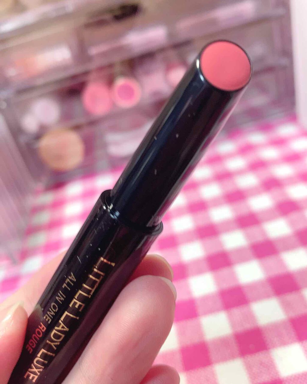 オールインワンルージュ/リトルレディ リュクス/リップグロスを使ったクチコミ（1枚目）