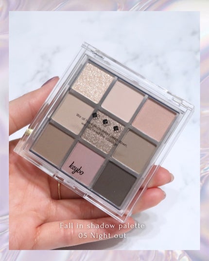 KEYBO FALL IN LOVE SHADOW PALETTE/keybo/アイシャドウパレットを使ったクチコミ(7枚目)