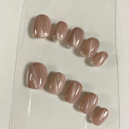 #ピンクネイル,#マグネットネイルのネイルデザイン